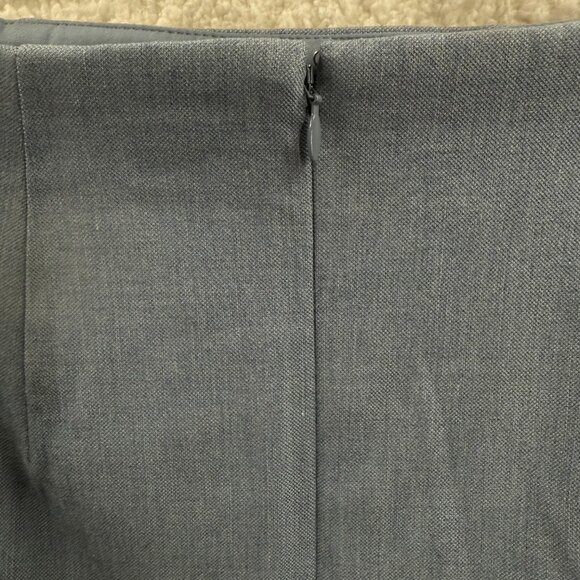 Express Woven Pencil Light Blue Short Skirt Size 6 NWT - Picture 5 of 9